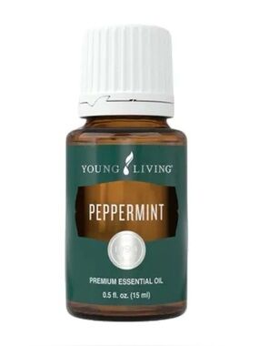 Young Living Peppermint Essential Oil 0.5 fl oz bottle